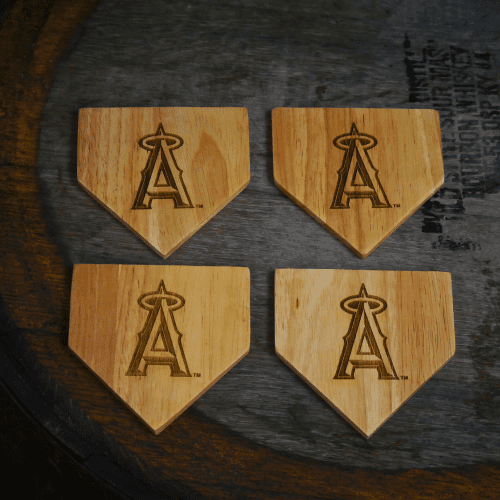 Angels Wood Coasters