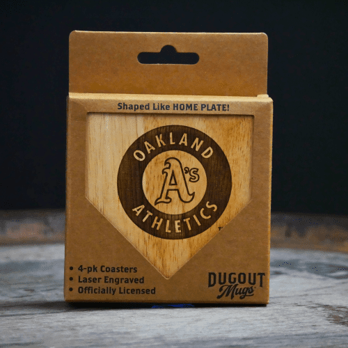 Athletics Wood Coaster Pack