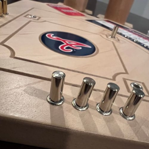 Atlanta Braves Baseball Board Game Pieces