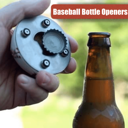 BOTTLE OPENER BASEBALL GIFT