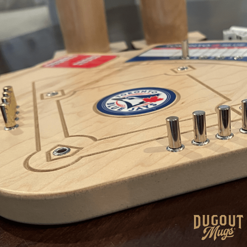 Blue Jays Baseball Board Game Close Up Quality