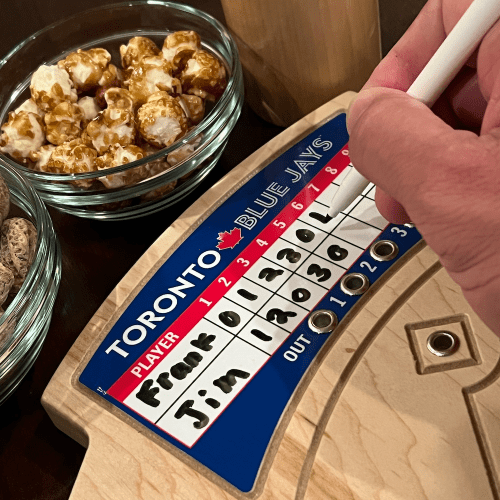 Blue Jays Baseball Board Game Score