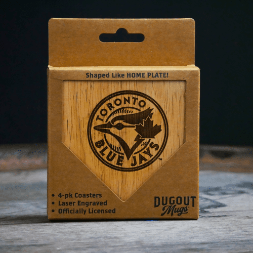 Blue Jays Wood Coaster Pack