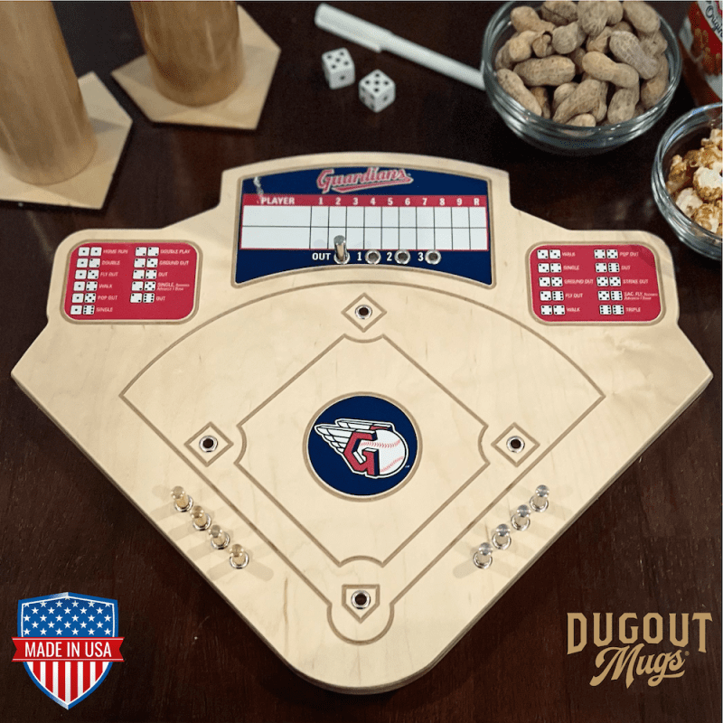 Cleveland Guardians Baseball Board Game MLB