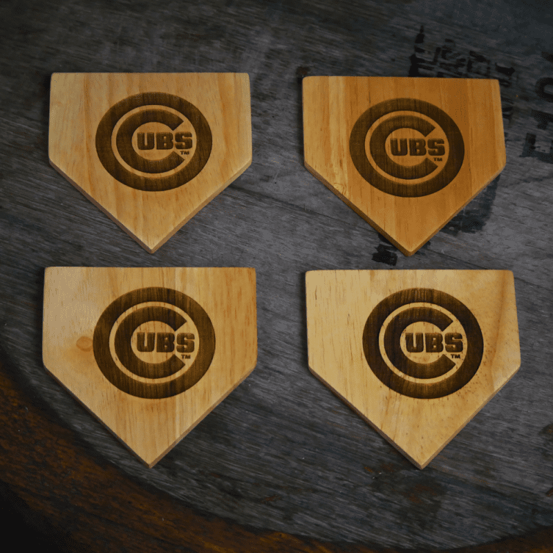 Cubs Wood Coasters