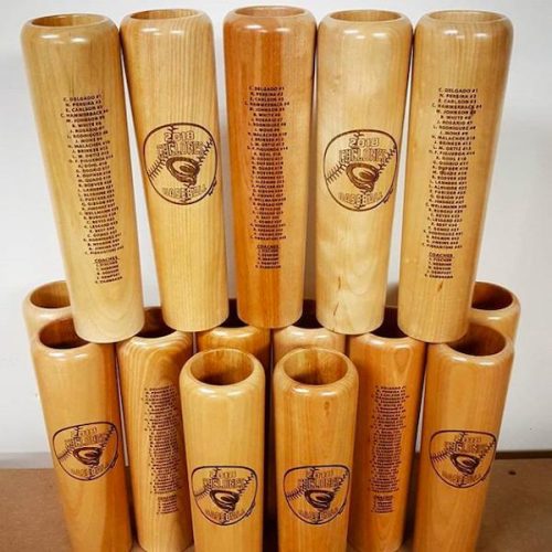 Custom Bat Mug Stack