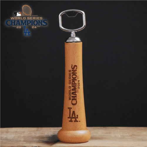 Dodgers World Series Champions Bottle Opener Dugout Mugs