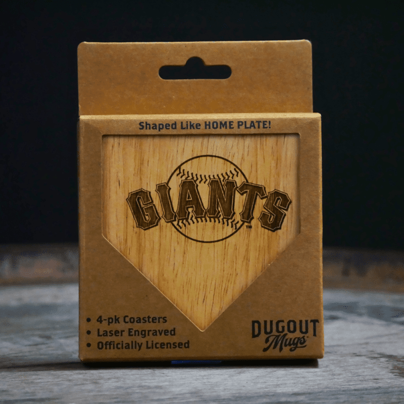 Giants Wood Coaster Pack