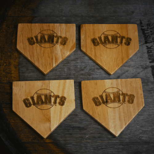 Giants Wood Coasters