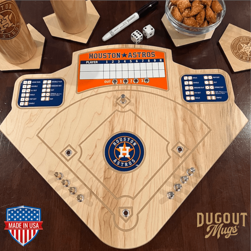 Houston Astros Baseball Board Game MLB