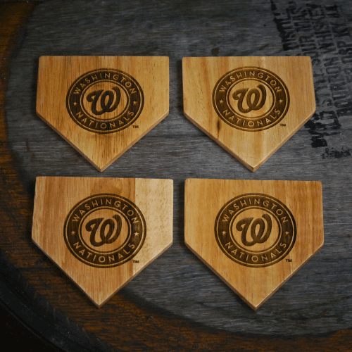 Nationals Wood Coasters