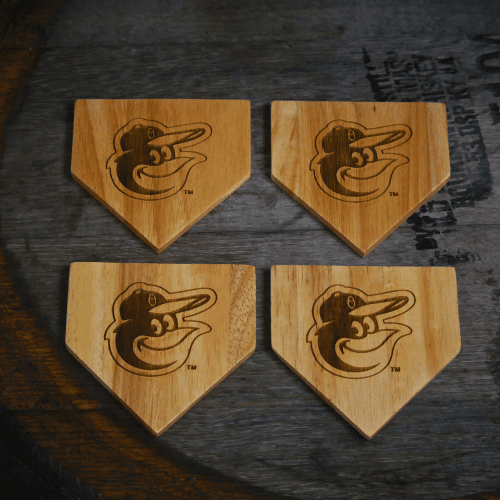 Orioles Wood Coasters