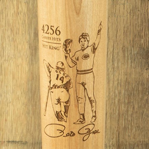 Pete Rose Double Figures Baseball Bat Mug details