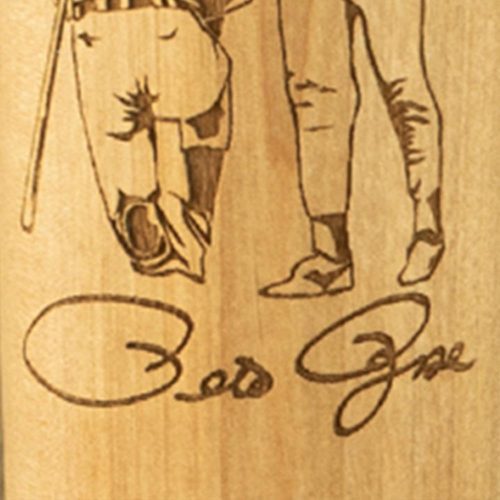 Pete Rose Double Figures Baseball Bat Mug signature