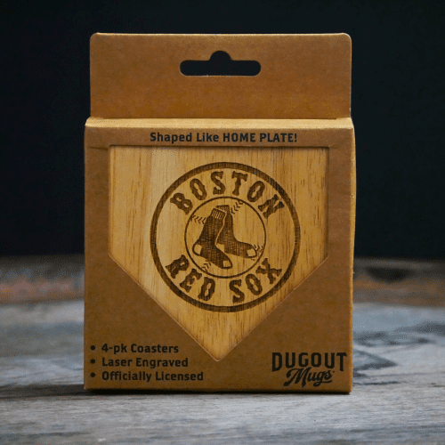 Red Sox Wood Coaster Pack