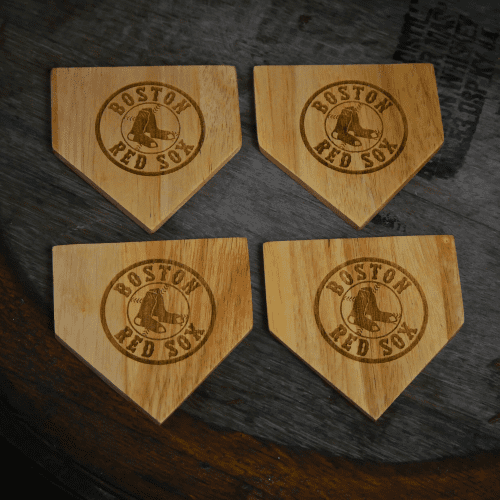 Red Sox Wood Coasters