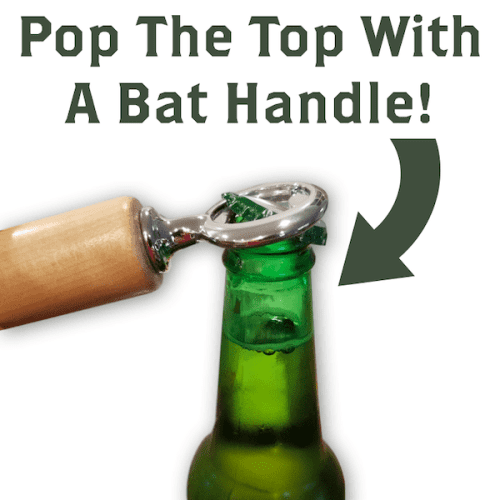 Season opener bat handle bottle opener action shot 057b5830 31a2 48e6 a10f 051a98449260