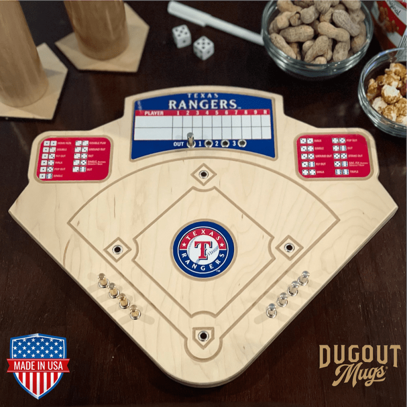 Texas Rangers Baseball Board Game MLB