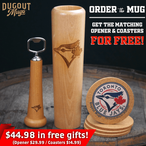 Toronto Blue Jays Dugout Mugs Bundle Shot Coasters