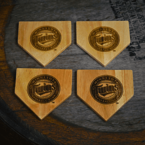 Twins Wood Coasters