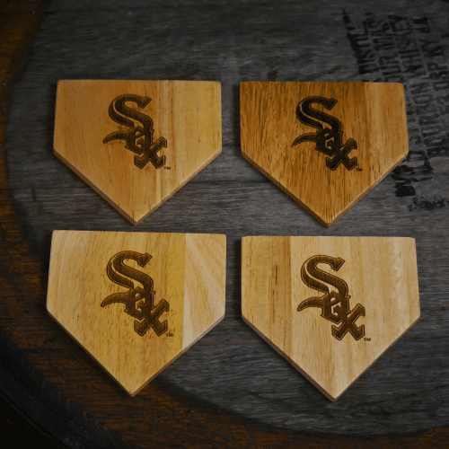 White Sox Wood Coasters