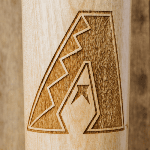 baseball bat mug arizona diamondbacks A close up