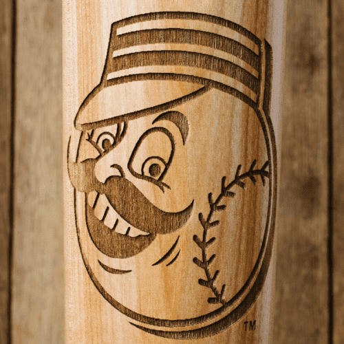 baseball bat mug cincinnati reds mr.redlregs close up