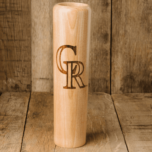 baseball bat mug colorado rockies CR full