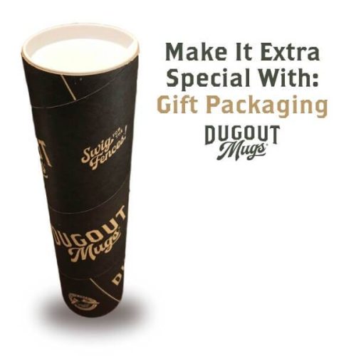 baseball bat mug gift packaging