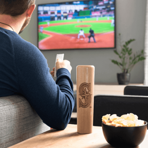 baseball bat mug seattle mariners S living room