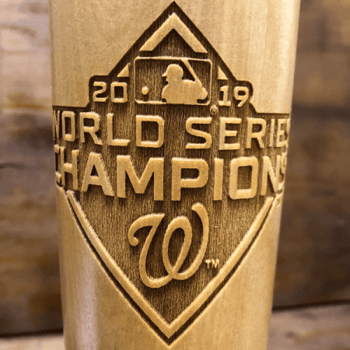 washington nationals champion bat mug